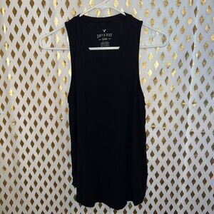 AEO American Eagle Soft & sexy Tank top black size XS
